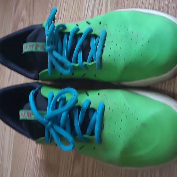 Nike sb free, 1st of nyjah Houston signature shoes, bright green and pink - Picture 2 of 3